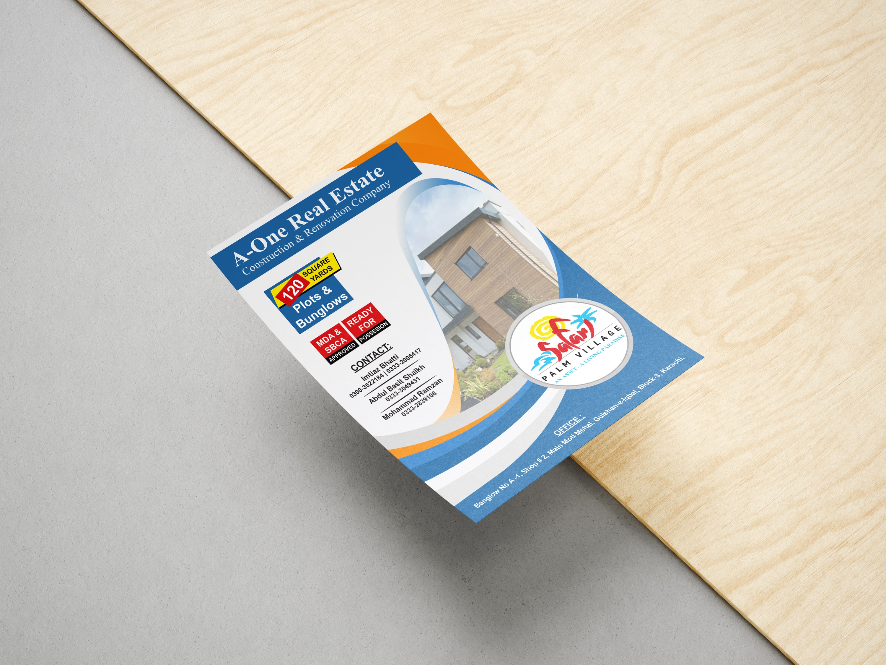 A5 Flyer Catalog Design for Business Promotion in Turkiye