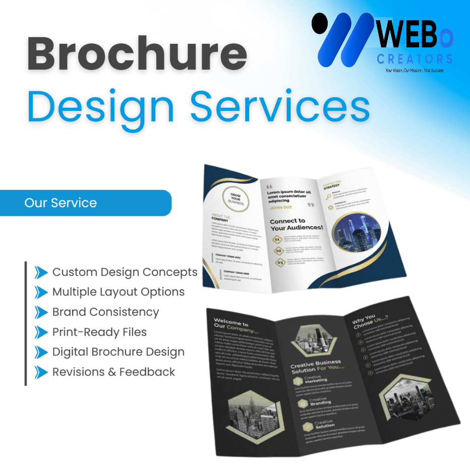 Brochure Design Service in Turkiye - Custom Brochures For Marketing