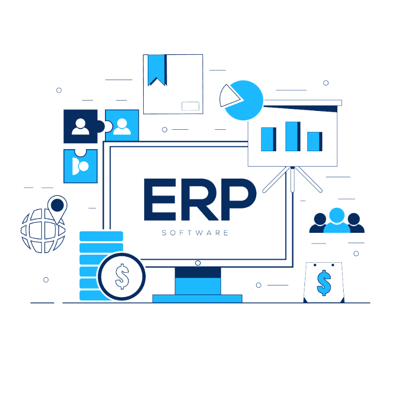 ERP Software in Turkiye 2026 - Smart Business Management System Dashboard